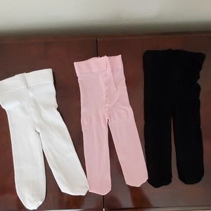 Set of 3 baby tights
